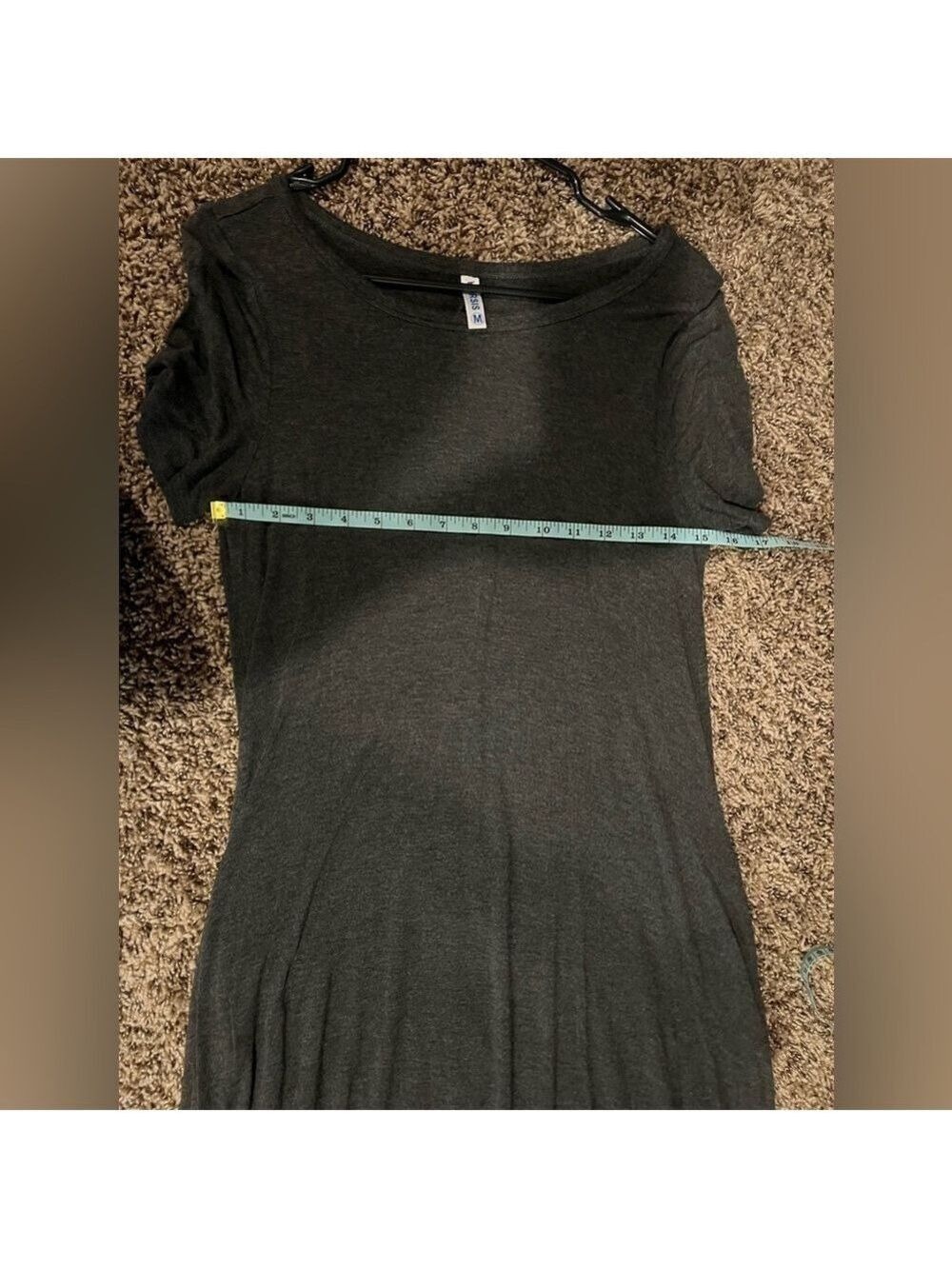 KORSIS MIDI Grey Dress EUC - Picture 4 of 4